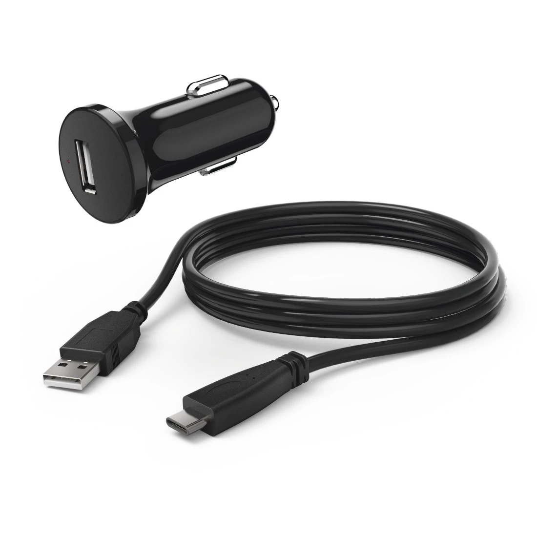 Duizeligheid vitaliteit buitenste Auto-oplader met USB-C-kabel voor Nintendo Switch/Switch Lite, zwart | Hama