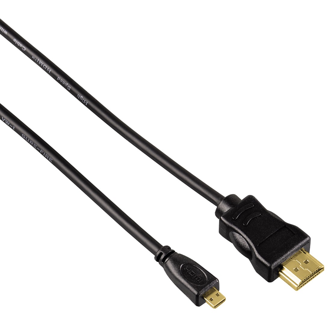 High Speed Hdmi-Micro Hdmi Cable 2M | Hama