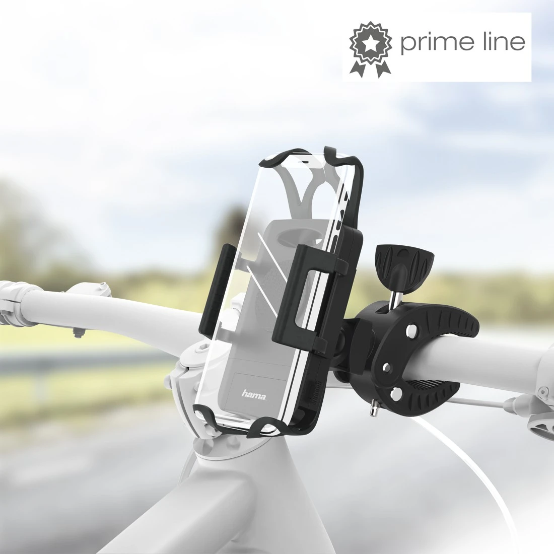 Univ. smartphonehouder fiets, voor apparaten met een breedte van 5-9 cm |  Hama