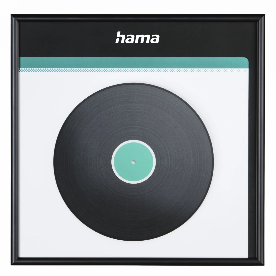 LP-cover-lijstje, aluminium, zwart, 31,5 x 31,5 cm | Hama