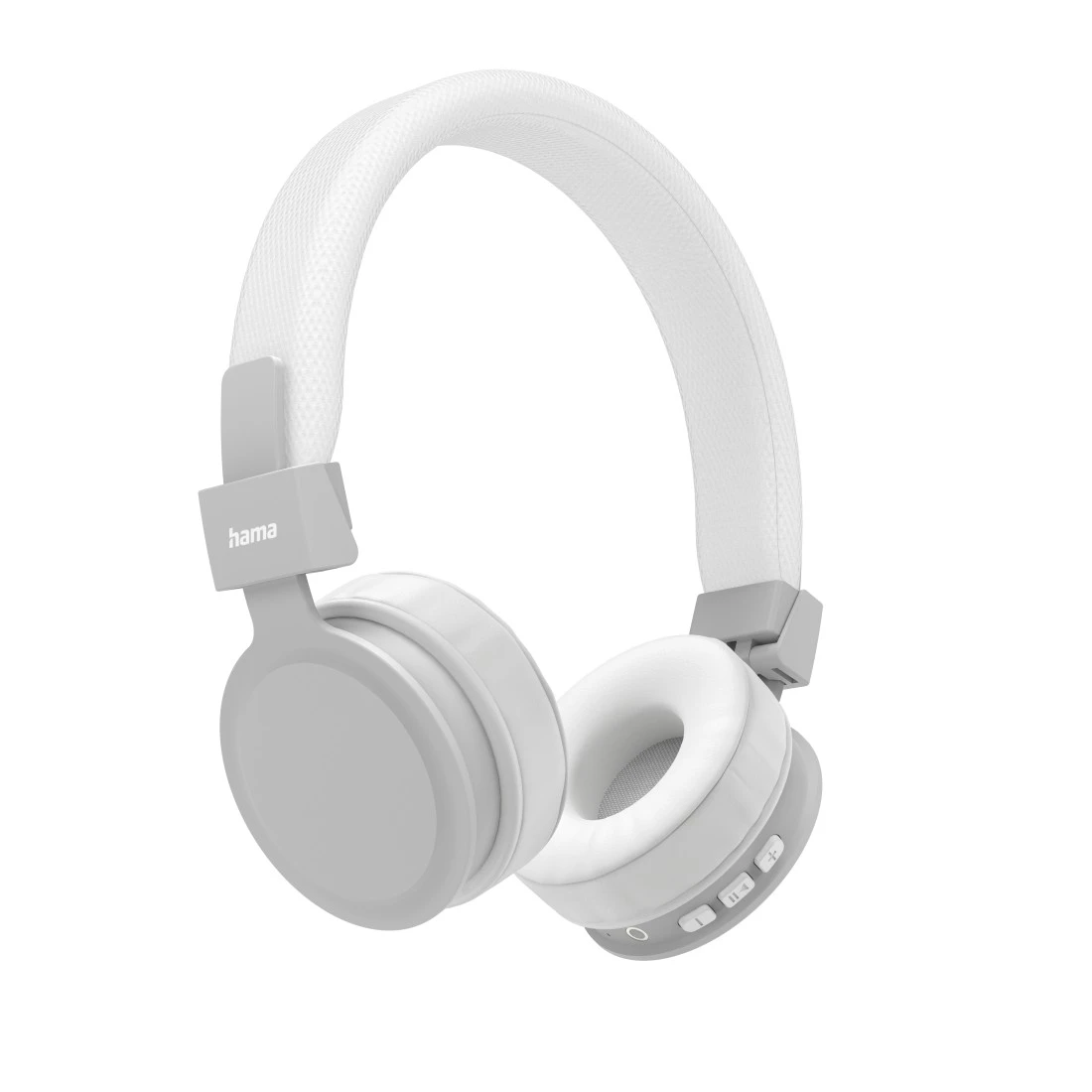 Bluetooth®-koptelefoon "Freedom Lit", on-ear, vouwbaar, microfoon, wit |  Hama