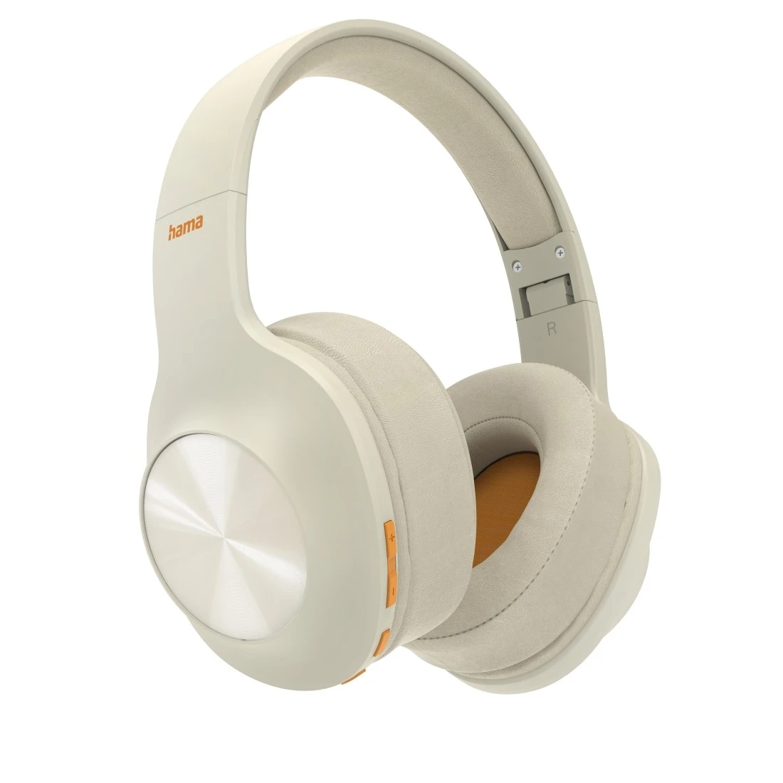 Bluetooth®-koptelefoon "Spirit over-ear, Bass Boost, vouw., beige | Hama