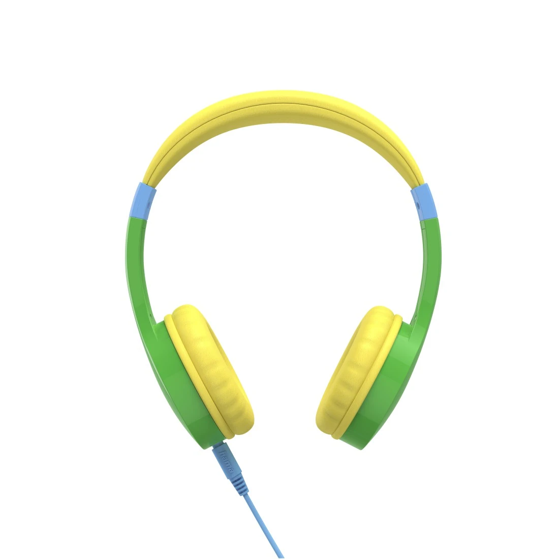 Kinderkoptelefoon "Kids Guard", on-ear, volumebegrenzing, flexibel, groen |  Hama