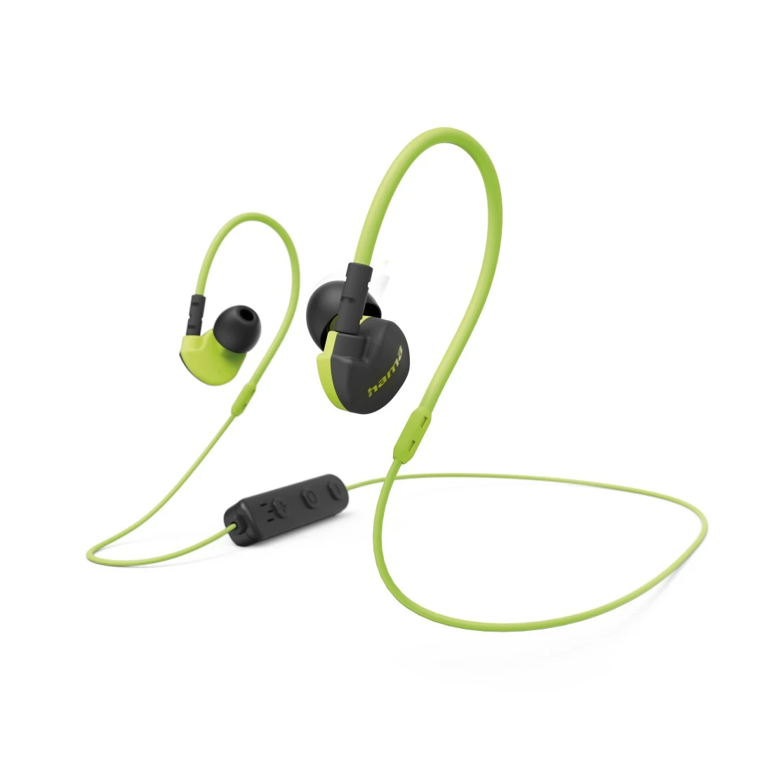 Bluetooth®-koptelefoon "Freedom Athletics", in-ear, microfoon, zwart/geel |  Hama