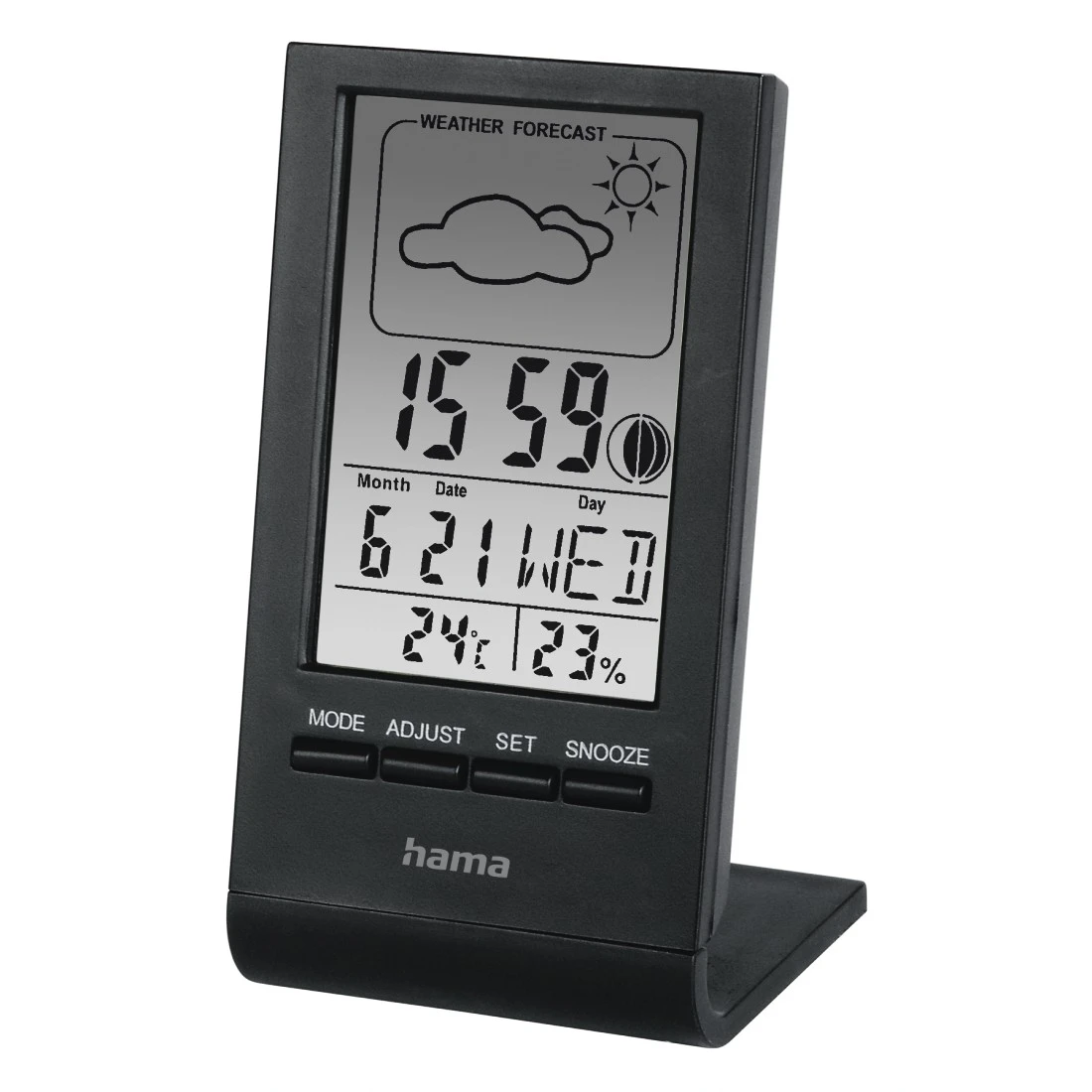 LCD- thermo-/hygrometer 