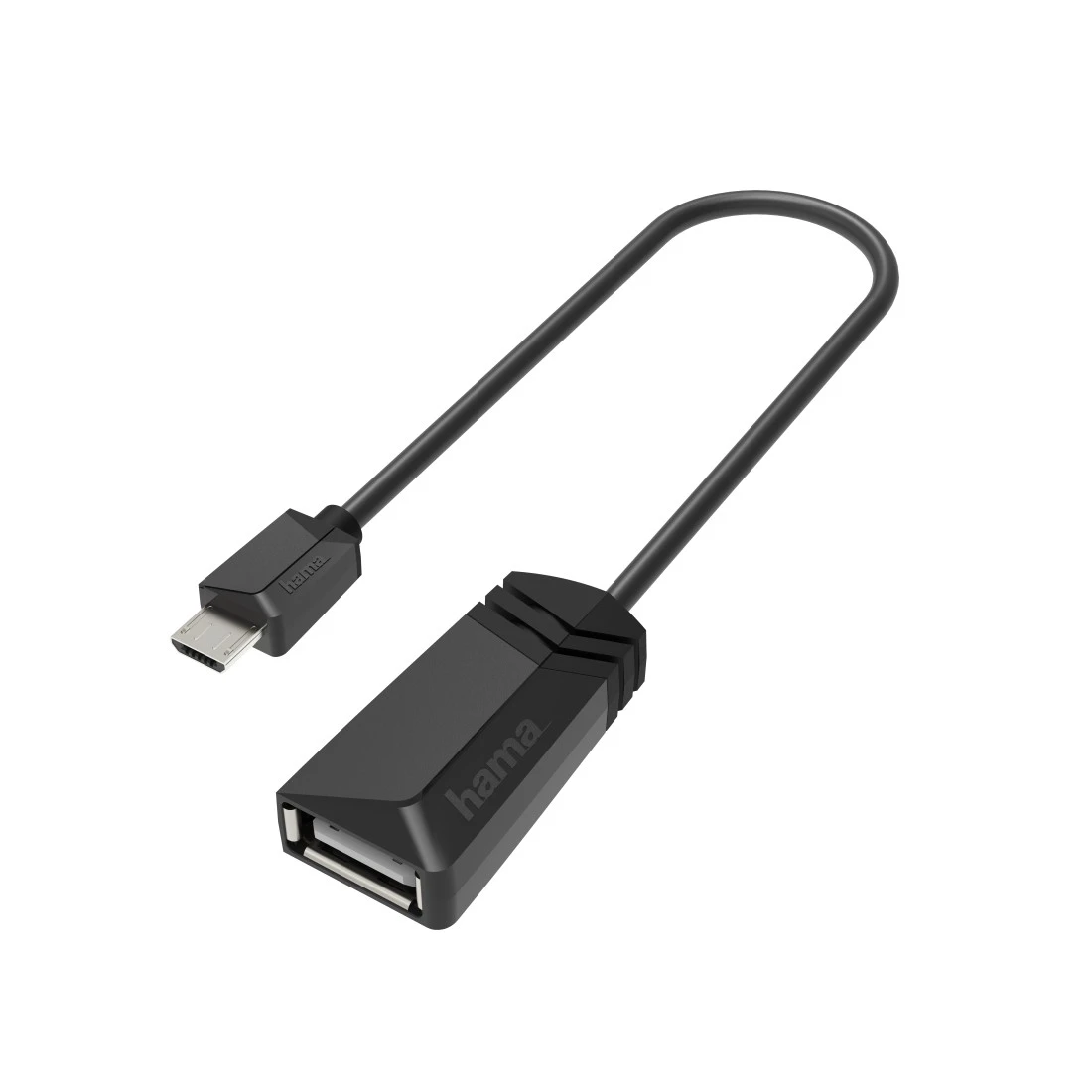 USB-OTG-adapter, micro-USB-stekker - USB-aansluiting, USB 2.0, 480 Mbit/s |  Hama