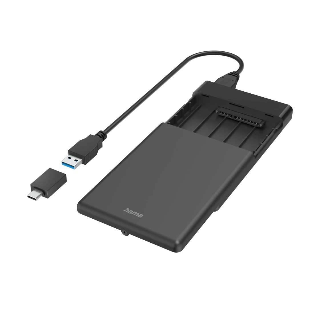 komedie wastafel vonk USB-behuizing voor harde schijf voor 2,5" SSD- en HDD-harde schijven | Hama