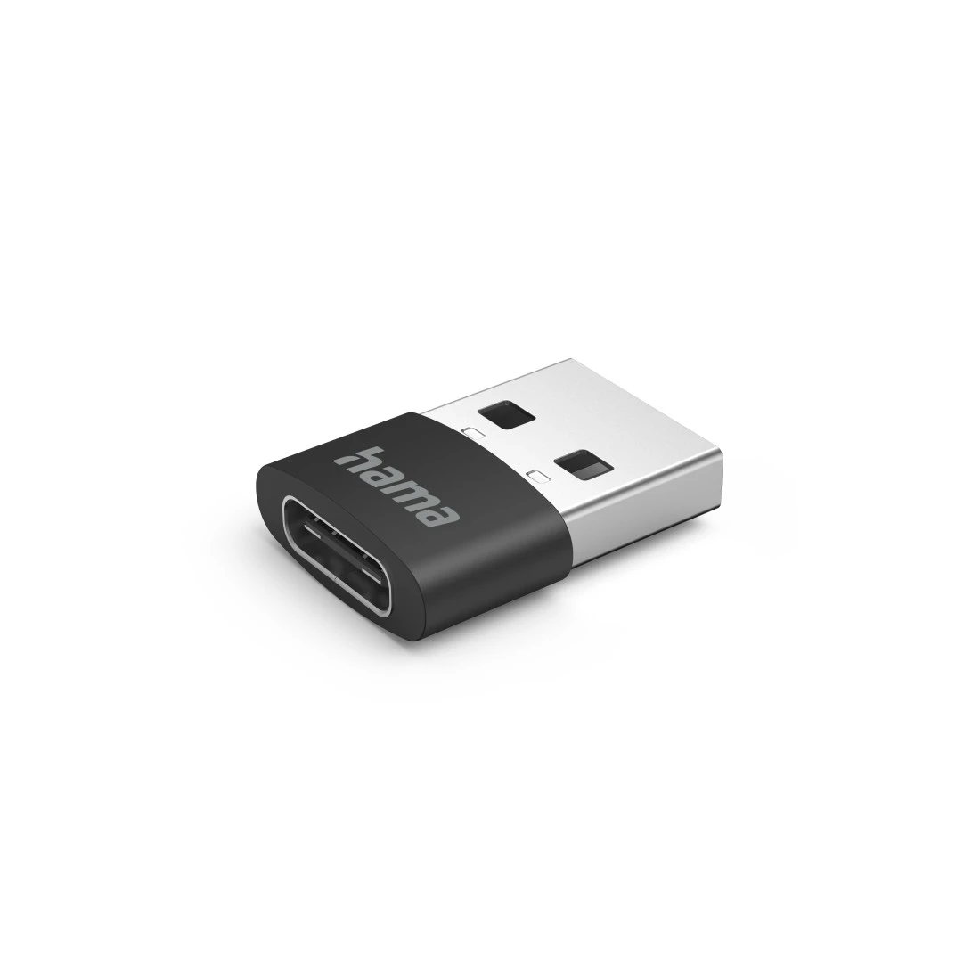 USB-C-adapter, USB-A-stek. - USB-C-aansl., zonder kabel, 480 Mbit/s, 3 st.  | Hama