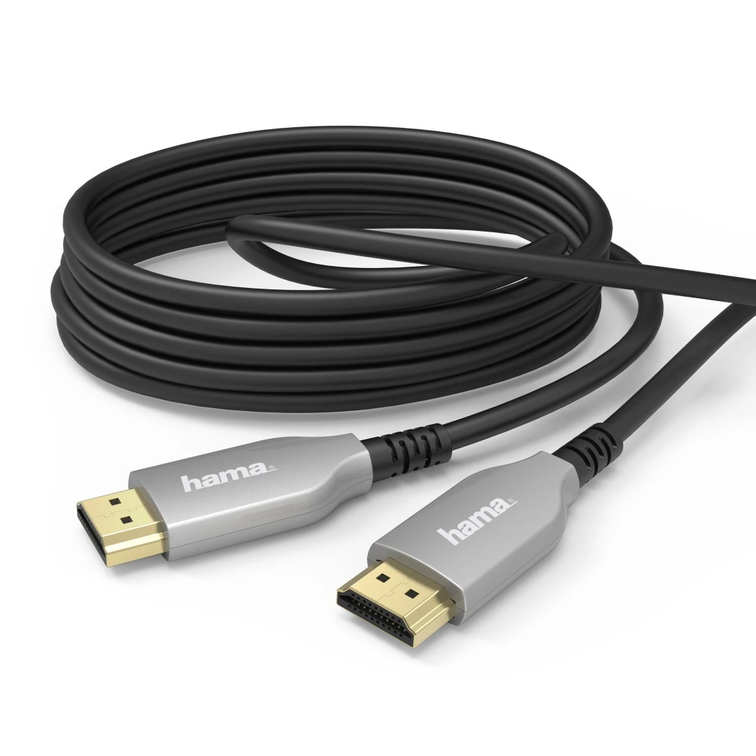 Optische, actieve HDMI™-kabel, stekker - stekker, 4K, verguld, 20 m | Hama
